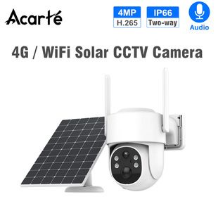 دوربین مداربسته خورشیدی 4G وای‌فای چرخشی PTZ