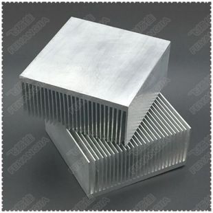 رادیاتور آلومینیومی پرهدار ضخیم 50*69*37 میلیمتر