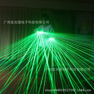 دستکش لیزری LED درخشان برای اجرای صحنه و بار
