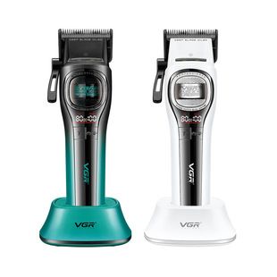 ماشین اصلاح شارژی حرفه‌ای مدل VGR888C با پایه شارژ