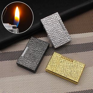 فندک فلزی MF8110 با طرح شهاب‌سنگی و شعله شیب‌دار