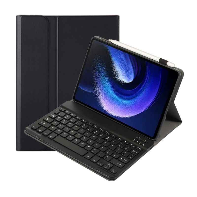 مناسب برای پوشش محافظ صفحه کلید بلوتوث Huawei matepad pro12.2 matepad air12 چرمی پوسته نرم کیف چرم بدلی هواوی