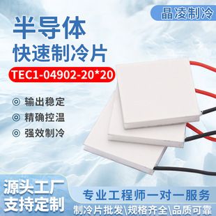 تراشه خنک‌کننده نیمه‌هادی TEC1-04902 20x20 میلی‌متر
