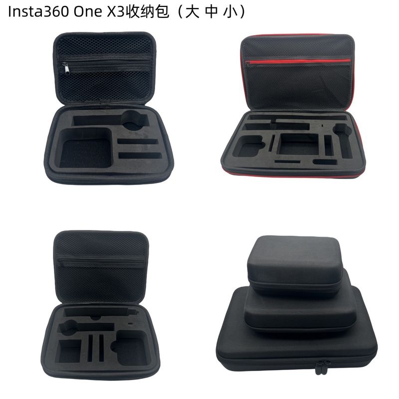 دوربین اکشن پانورامیک Shadowstone کیف دستی جعبه ذخیره سازی EVA Insta360 X4/X5 کیف قابل حمل دوربین ورزشی...فروش برتر 10%