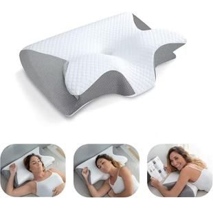 Amazon Butterfly Pillow Neck Pillow Sleep Memory بالش Slow Rebound Hotel بالش فشار صفر هسته بالش دهانه رحم