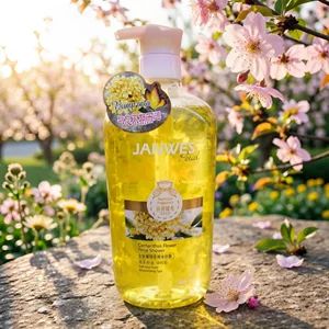 شامپو بدن ژیویس، مرطوبکننده و خوشبو با روغن گیاهی، حجم بزرگ مناسب خانواده
