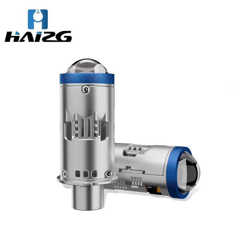 لنز لامپ بزرگ LED خودروی HAIZG چراغ جلوی اصلاح شده 110 واتی با لنز LED