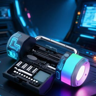 چراغ قوه چندکاره RGB با ابزار و آژیر مدل DK-109