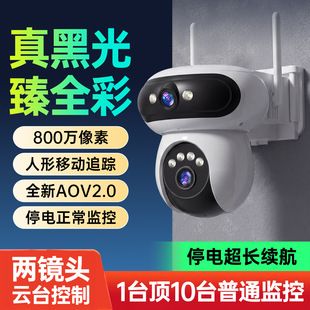 دوربین مداربسته بی‌سیم واترمارک 360 درجه با دید در شب رنگی