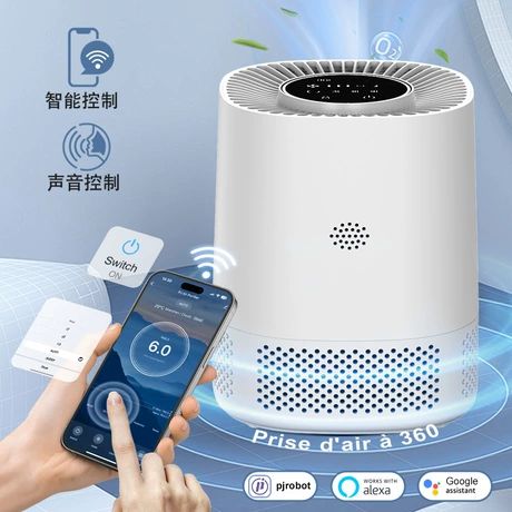 دستگاه تصفیه هوای هوشمند PJ06 با کنترل وایفای و یون منفی