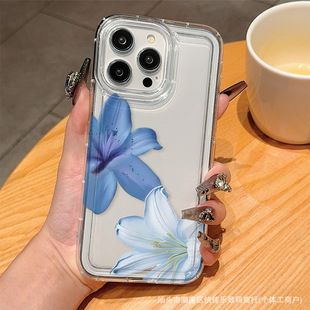 گلس محافظ صفحه نمایش آیفون ۱۶/۱۵/۱۳ پرومکس با قاب سیلیکونی