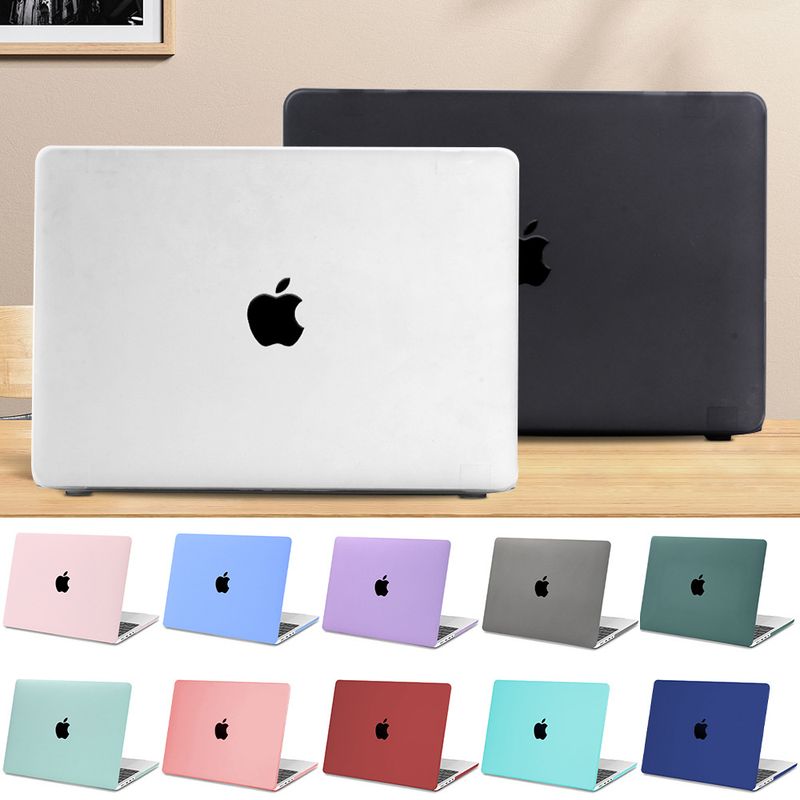 قاب محافظ macbookair مات شده شفاف قاب نوت بوک مناسب کیف محافظ کامپیوتر اپل ست نازک 13M4 Macb...فروش TOP10%