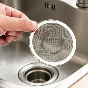 کلاه حصیری فیلتر حمام، فیلتر سینک آشپزخانه، توری گیرنده مو برای روشویی و سینک