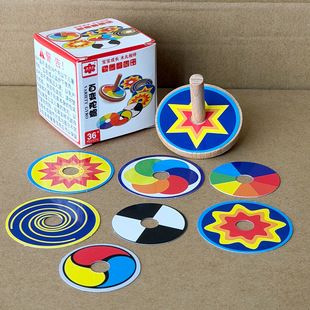 فرفره چوبی خلاقانه و رنگارنگ کودک