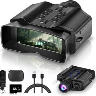 دوربین دوچشمی دیجیتال 4K با زوم 8 برابر و دید در شب