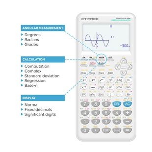 ماشین حساب مهندسی UL-84TI MAX با صفحه نمایش بزرگ