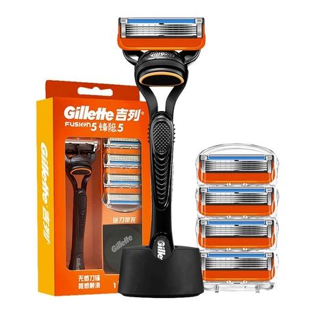 ریش تراش دستی ژیلت Fengyin 5 Blades Speed ​​5 Razor 1 تیغه نگهدارنده 5 تیغه مناسب برای Gravity Box غیر جیلی