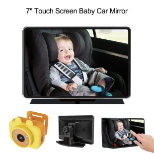 محصول جدید مرزی 7 اینچی مانیتور کودک ماشین دوربین 1080P HD با دسته ای ترکیبی مانیتور کودک در خودرو که ظرف 48 ساعت ارسال می شود
