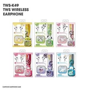 هدست بلوتوث بی سیم واقعی 2025 جدید TWS-K49 کارتونی 5.4 کارتونی Sanrio Mini TV آویز فروشگاه ما رتبه 3 را دارد