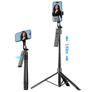 پایه نگهدارنده سه‌پایه موبایل و دوربین F01 با ردیابی چهره، مناسب استریمر و سفر
