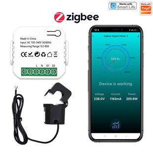 سنج هوشمند ترانسفورماتور جریان Zigbee CT سازگار با مدل گرم برون مرزی تویا مختلط