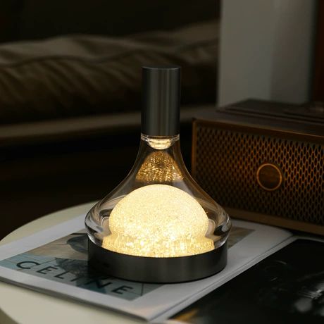 چراغ رومیزی بطری شراب، دکوراتیو برای رستوران و بار