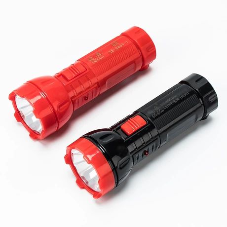 چراغ قوه LED شارژی پلاستیکی دستی چندکاره
