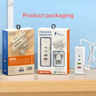 شارژر دیواری چند پورت USB و PD 20 واتی