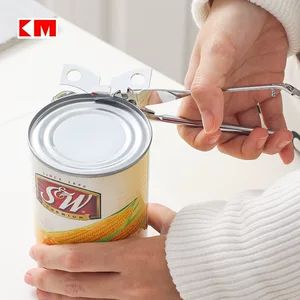 KM 807 استیل ضد زنگ | دربازکن دستی چندکاره | ابزار آشپزخانه برای باز کردن قوطی