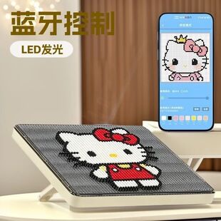 انبار لوبیا رایگان PIXDOU تخته الکترونیکی لوبیا ساطع نور LED برنامه تلفن هوشمند بلوتوث لوبیا برد 1 عملکرد جدید نمایشگر تمام رنگی زنده و زرق و برق دار