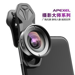 لنز موبایل APEXEL HB5 فوق عریض فیش‌آی