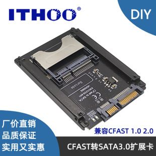 تبدیل کارت CFAST به SATA 3.0 با خواننده کارت دسکتاپ