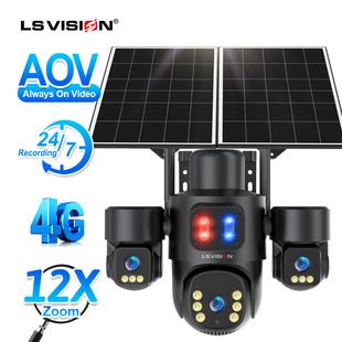 دوربین مداربسته خورشیدی 4G با مانیتورینگ 24 ساعته