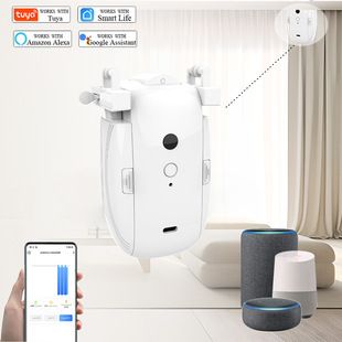 موتور پرده هوشمند وایفای با کنترل صوتی و اپلیکیشن