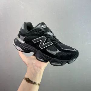 کفش دویدن مردانه NB9060 با کیفیت بالا، زیره ضخیم، زنانه و مردانه، افزایش قد، تنفس‌پذیر، مدل پای فیل