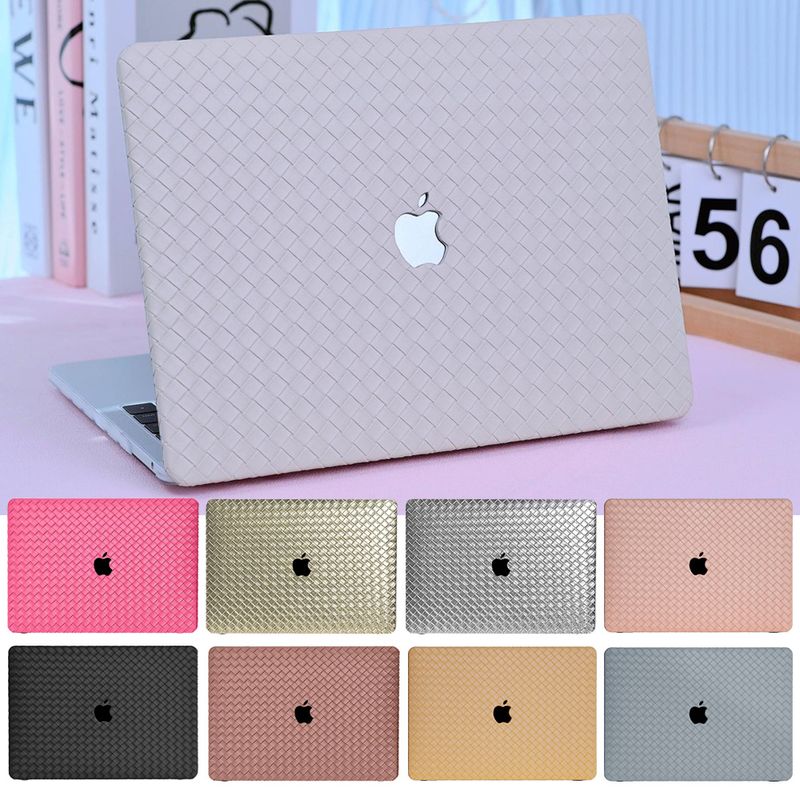 مناسب برای قاب محافظ نوت بوک اپل قاب محافظ Macbookairpro قاب محافظ کامپیوتر اپل قاب محافظ طرح بافته شده MACBOOK PROMACBOOK AIR