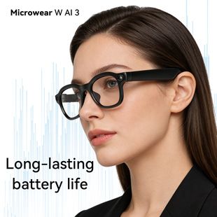 عینک هوشمند Microwear WAI3 با هوش مصنوعی، ترجمه و فیلمبرداری