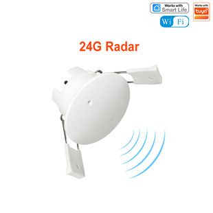 سنسور حضور انسان هوشمند WiFi/Zigbee 24G رادار سنجش موج میلیمتری سازگار با Tuya