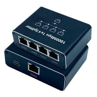 سوییچ شبکه گیگابیت RJ45 تقسیم‌کننده شبکه، اتصال مستقیم از کارخانه، ارسال ۴۸ ساعته