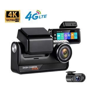 دوربین خودرو 3.69 اینچ 4G 4K با دید در شب و ضبط دوگانه