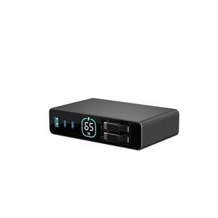 محفظه شارژر دسکتاپی USB-C با نمایشگر TFT، پرقدرت