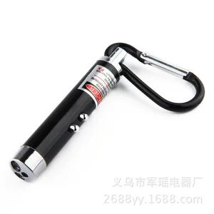 چراغ قوه LED سه کاره شارژی با نور قوی و چراغ UV