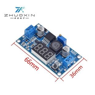 ماژول کاهنده ولتاژ LM2596 با نمایشگر دیجیتال