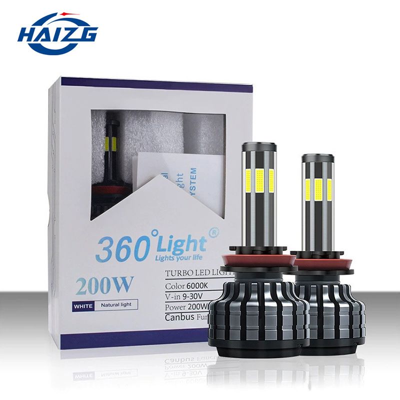 HAIZG برون مرزی در تامین لامپ های بزرگ LED 6 طرفه خودرو تخصص دارد