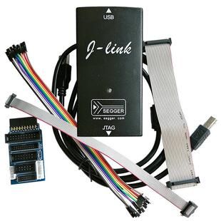 جی لینک V8 با فریمور اصلی STM32 و روکش طلا، شبیهساز و دانلودر J-Link V9