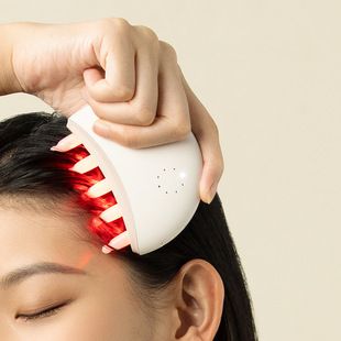 شانه ماساژ سر یشم طبیعی برقی کوچک، مخصوص کانالهای انرژی، ارسال ۴۸ ساعته
