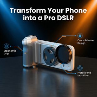 فیلتر Desiontal GP-06+، دستیار دوربین بلوتوث تلفن همراه، تثبیت کننده دسته دوربین کنترل از راه دور بی سیم، ظرف 48 ساعت ارسال می شود