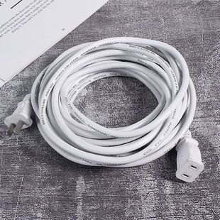 کابل افزایشی پریز برق دو پین با پایش توان