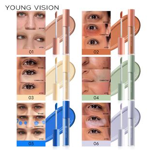 کرم پودر رنگی YOUNG VISION با 6 رنگ قابل انتخاب