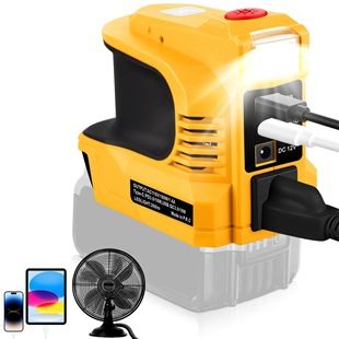 مبدل اینورتر 220 وات 18 ولت لیتیومی با خروجی DC/USB/AC